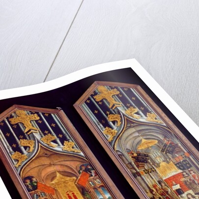 The Coronation of David and Louis XII 1501 by French School