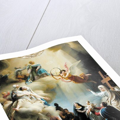 Allegory in Honour of the Birth of Henri de France Duke of Bordeaux in 1820, 1821 by Jean-Charles Tardieu