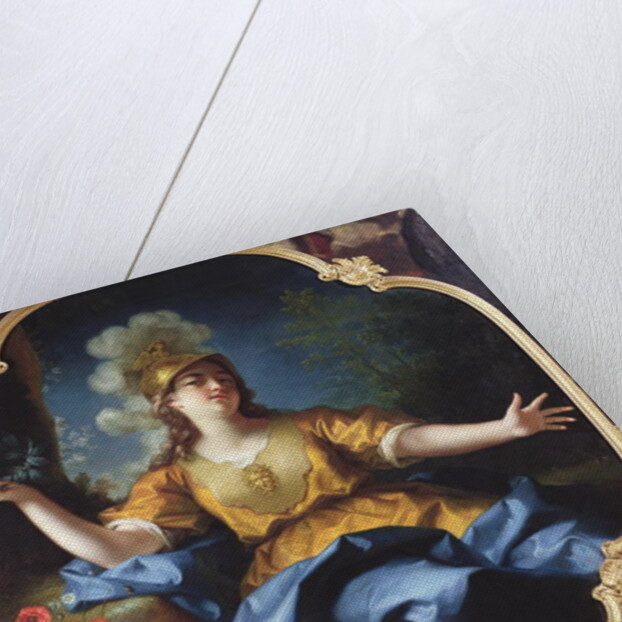 Portrait of a Woman as Minerva, 1730 by Jean Raoux