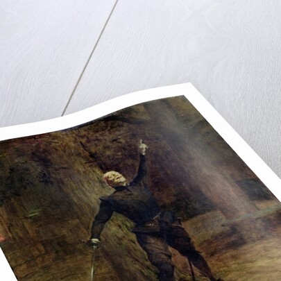 Constant Coquelin as Cyrano de Bergerac by Theobald Chartran