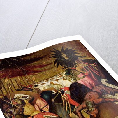 The Decapitation of St. George, panel from an altarpiece, c.1435 by Bernardo Martorell