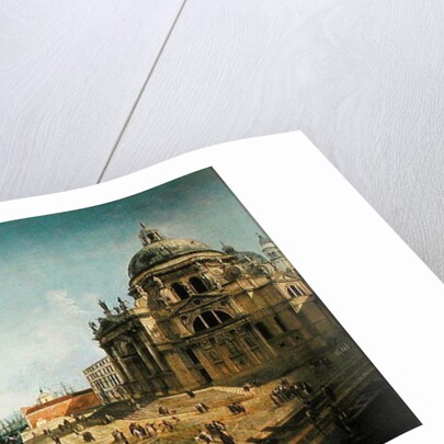 Entrance to the Grand Canal and Santa Maria della Salute, Venice by Michele Marieschi