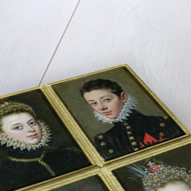 Portrait of Two Men and Two Women by Alonso Sanchez Coello