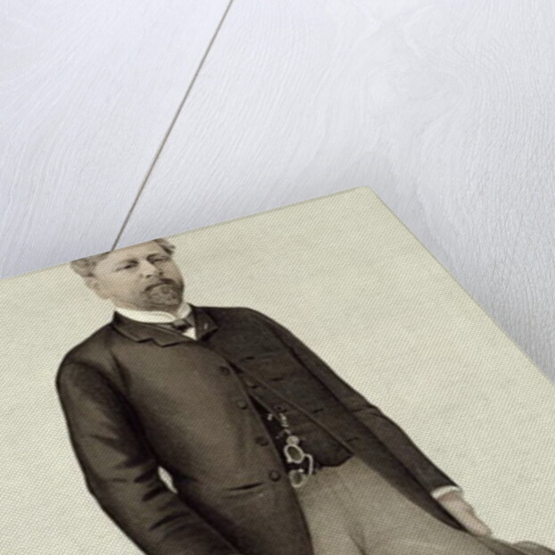 Gustave Eiffel from 'Vanity Fair', 11th May 1889 by English School