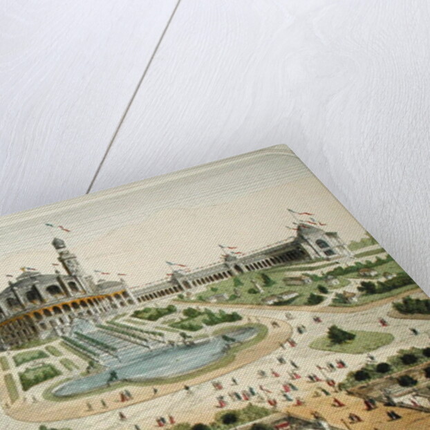 The Palais du Trocadero at the Exposition Universelle in Paris in 1878 by French School