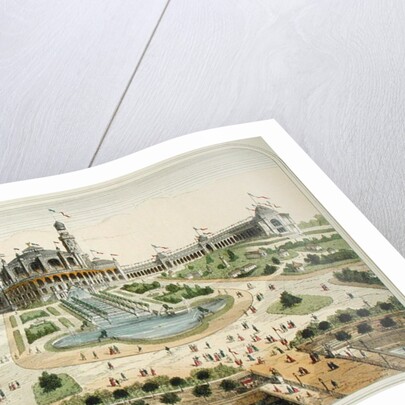 The Palais du Trocadero at the Exposition Universelle in Paris in 1878 by French School