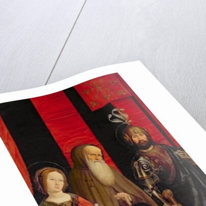 Triptych of Moses and the Burning Bush by Nicolas Froment