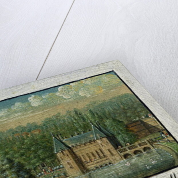 The Chateau de Chantilly by French School