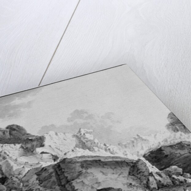 Glaciers of Grindelwald by Johann Ludwig Aberli