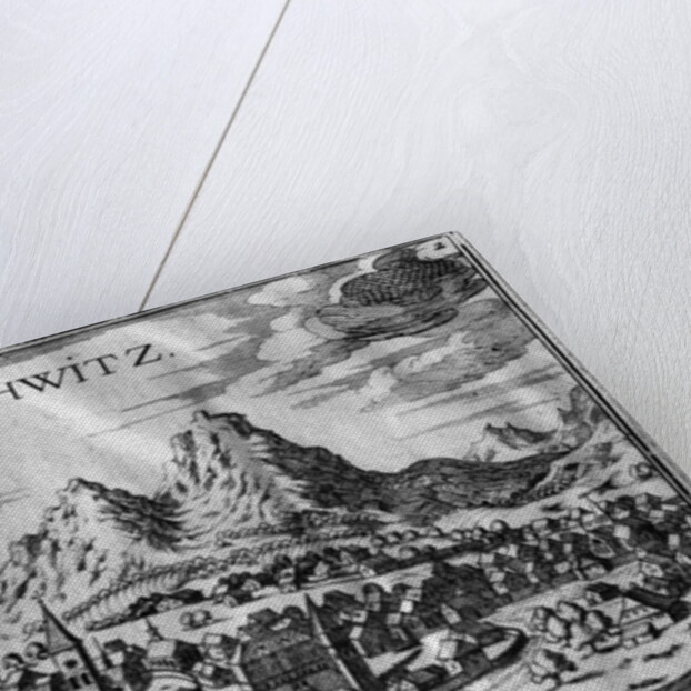 View of Schwyz by French School