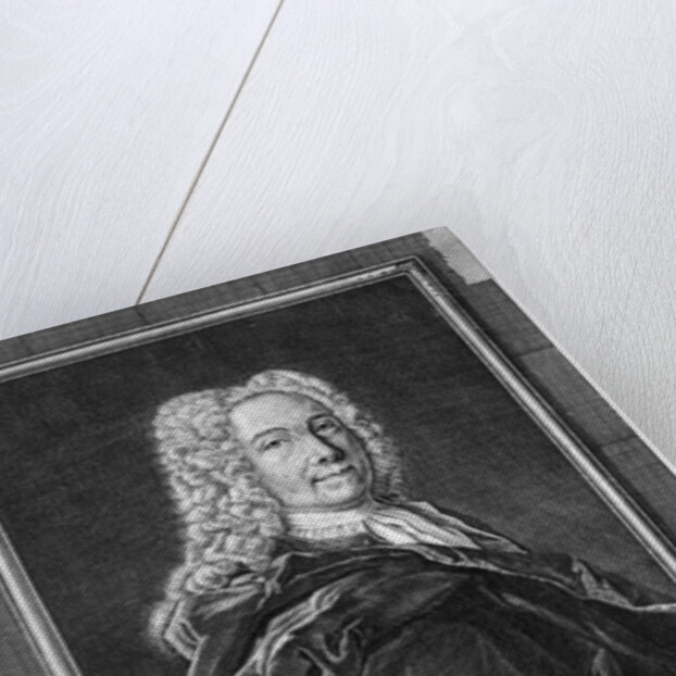 Emanuel Swedenborg by Johann Martin Bernigeroth