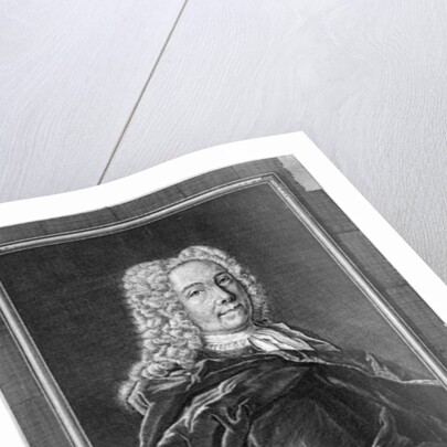 Emanuel Swedenborg by Johann Martin Bernigeroth