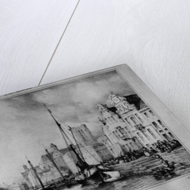 View of Ghent by Francois Joseph Dupressoir