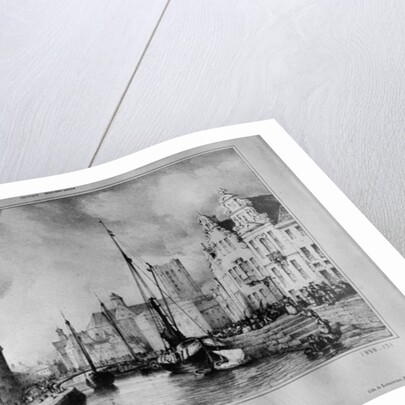 View of Ghent by Francois Joseph Dupressoir