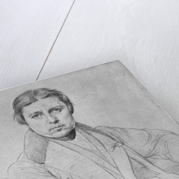 Self Portrait, 1835 by Jean Auguste Dominique Ingres