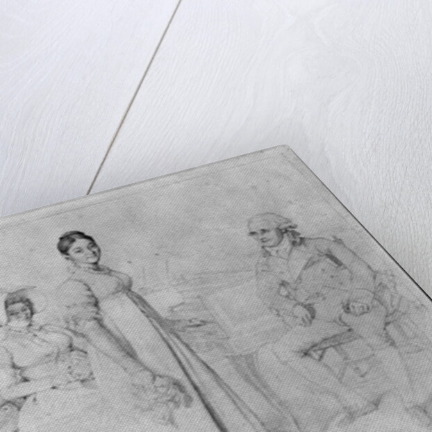 The Forestier Family by Jean Auguste Dominique Ingres