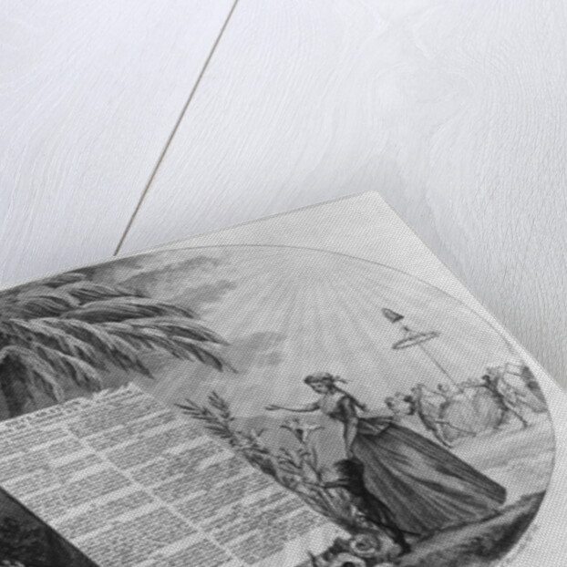 Declaration of the Rights of Man, 20th-26th July 1789 by French School