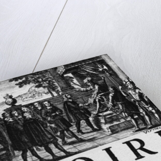 Foundation by Louis XIV, king of France, of the Oriental India Company by Adam Frans van der Meulen