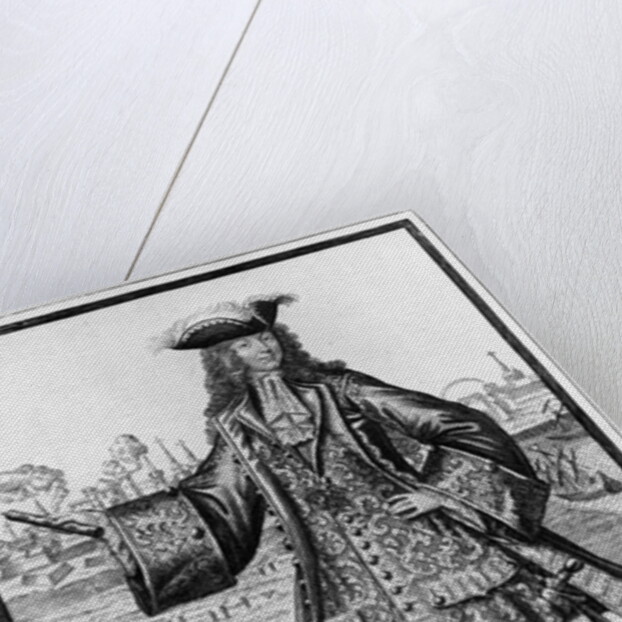 Jean Bernard Desjean Baron de Pointis by Henri Bonnart