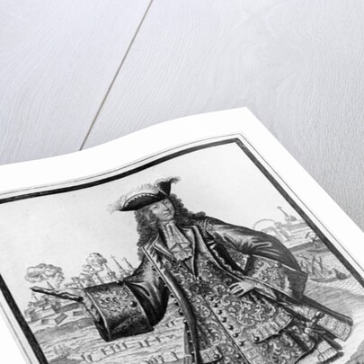 Jean Bernard Desjean Baron de Pointis by Henri Bonnart