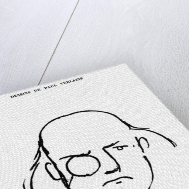 Portrait of Charles Leconte de Lisle by Paul Verlaine