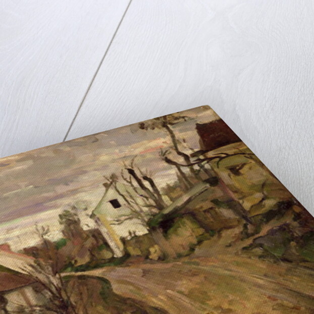 The Village Road, Auvers, c.1872-73 by Paul Cezanne