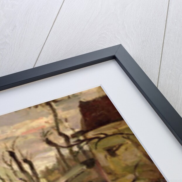 The Village Road, Auvers, c.1872-73 by Paul Cezanne