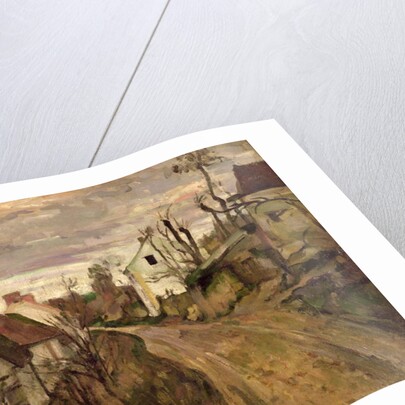 The Village Road, Auvers, c.1872-73 by Paul Cezanne