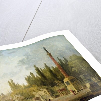 The Garden of the Musee des Monuments Francais, 1795-1808 by Hubert Robert