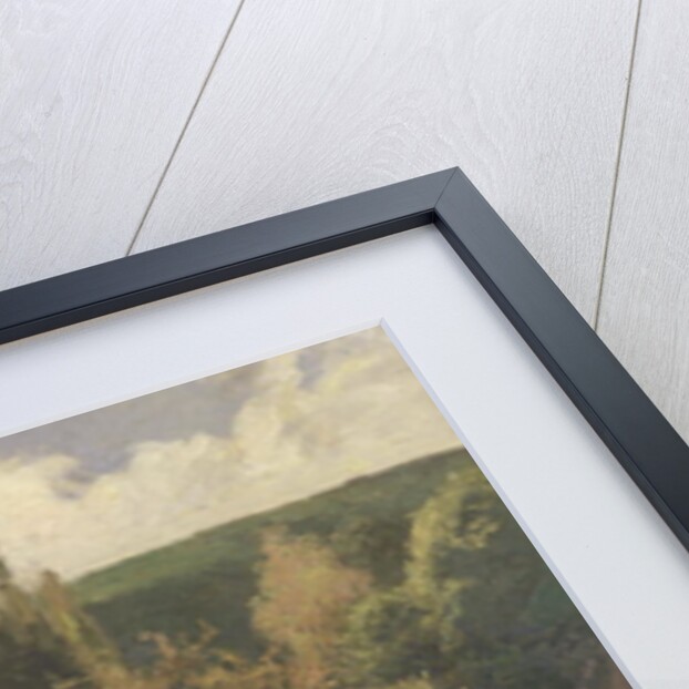 House in the Hermitage, Pontoise, 1873 by Camille Pissarro