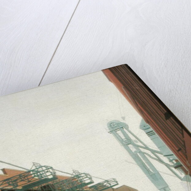 The Landing Stage, 1933 by Carl Grossberg