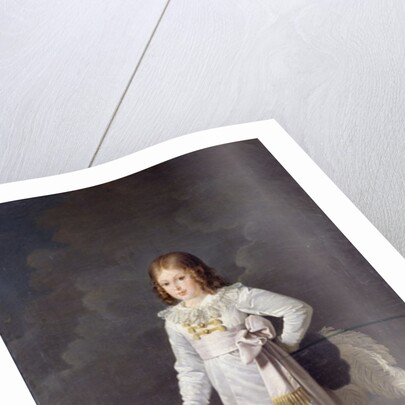 Frederic-Napoleon Prince Bacciochi, 1819 by Barbara Krafft