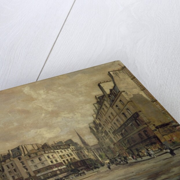 Place Maubert, Paris, 1888 by Emmanuel Lansyer