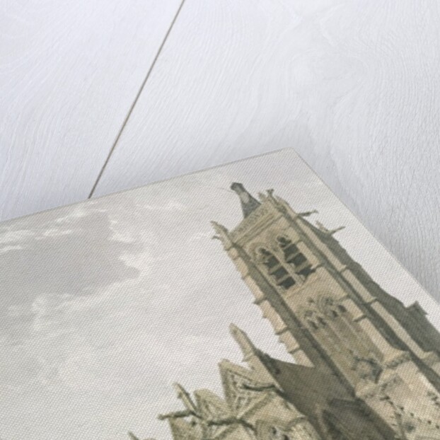 Exterior of the Church of St. Severin, Paris by Thomas Shotter Boys