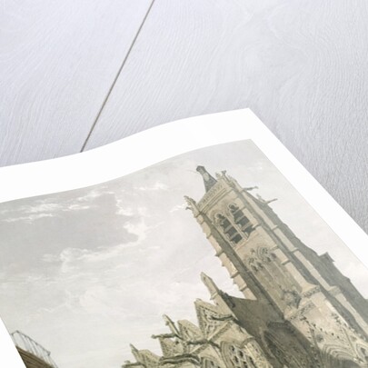 Exterior of the Church of St. Severin, Paris by Thomas Shotter Boys