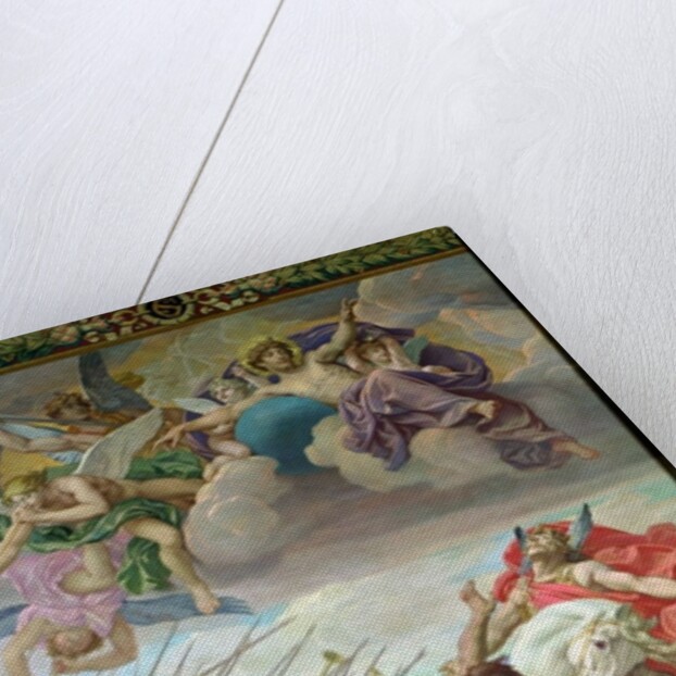 The Vow of Clovis at the Battle of Tolbiac in 506 by Joseph Paul Blanc