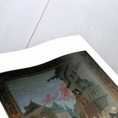 Procession of the Reliquary Chest of St. Genevieve in 1496 by Theodore Pierre Nicolas Maillot