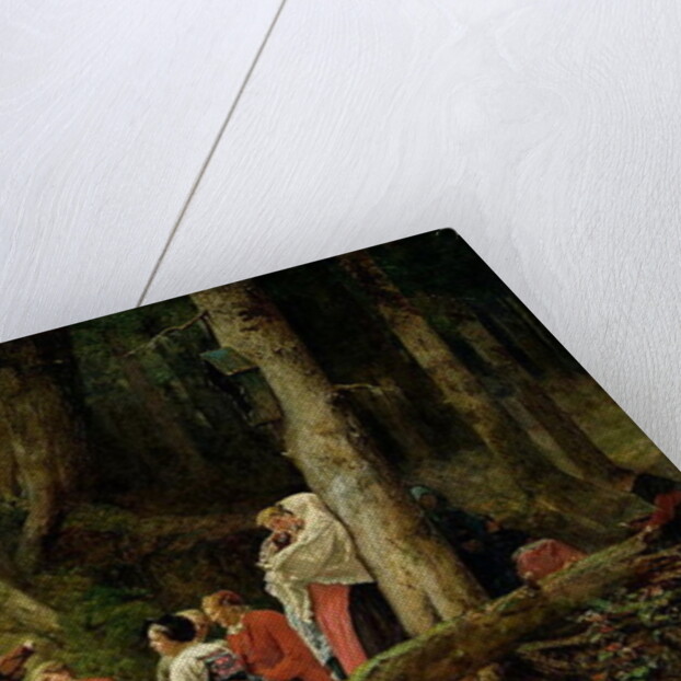 The Pilgrims from the Abbey of St. Odile by Gustave Brion