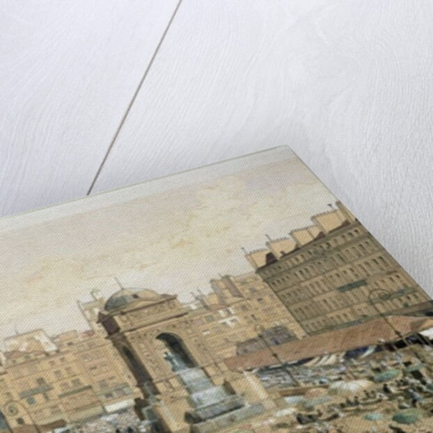 The Marche aux Innocents by Theodor Josef Hubert Hoffbauer