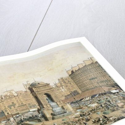 The Marche aux Innocents by Theodor Josef Hubert Hoffbauer