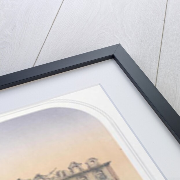 The Chateau de Meudon Bombarded by Prussian Troops in 1870, c.1871 by French School