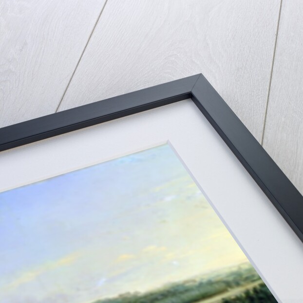 Chateau of Charles Guillaume Le Normant, Seigneur d'Etoilles by Charles Laurent Grevenbroeck