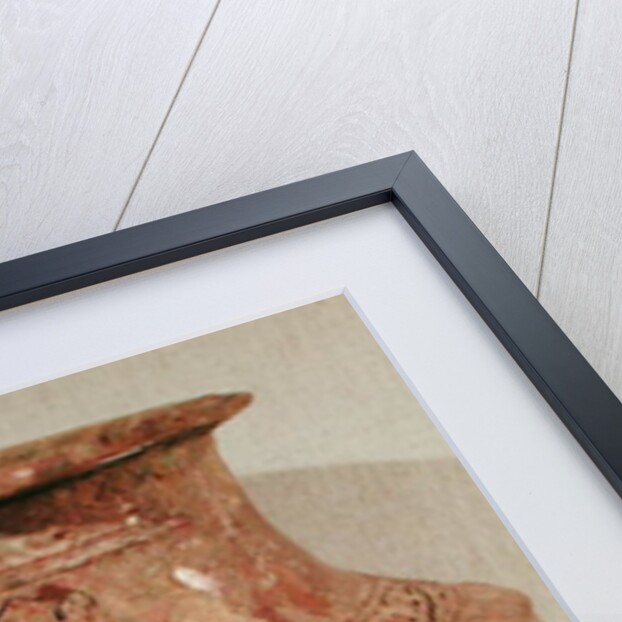 Lei wine vase decorated with a taotie design, from Pao-Chia-Chuang, Zhengzhou, Henan, Shang Dynasty, 16th-15th century BC by School Chinese