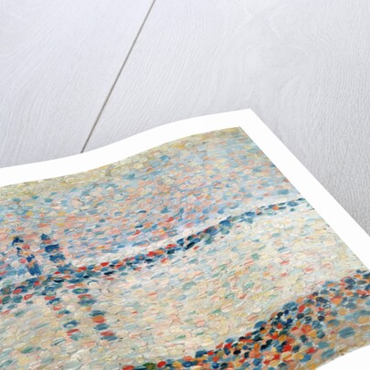 Study for 'The Channel at Gravelines, Evening', 1890 by Georges Pierre Seurat