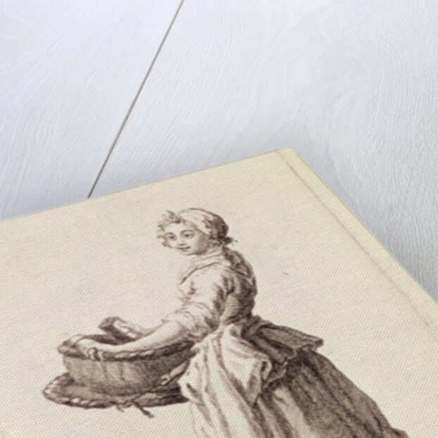 The Pea Seller by French School