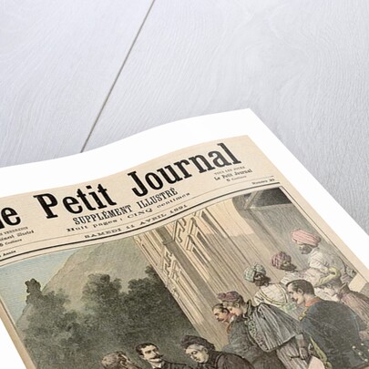 The Queen of England in France: A Walk in Grasse by Fortune Louis & Meyer Henri Meaulle