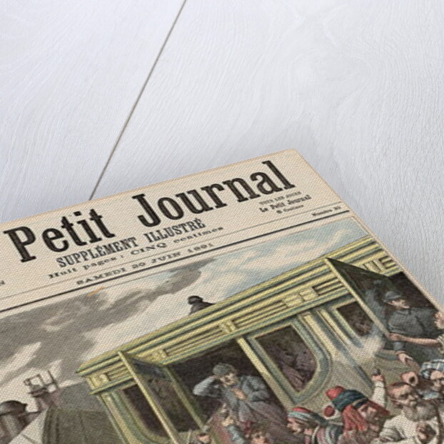 Bandits in the Orient: Arrests on a Train by Henri Meyer