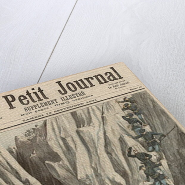 The Death of Lieutenant Bujon: The Discovery of his Body by Fortune Louis & Meyer Henri Meaulle