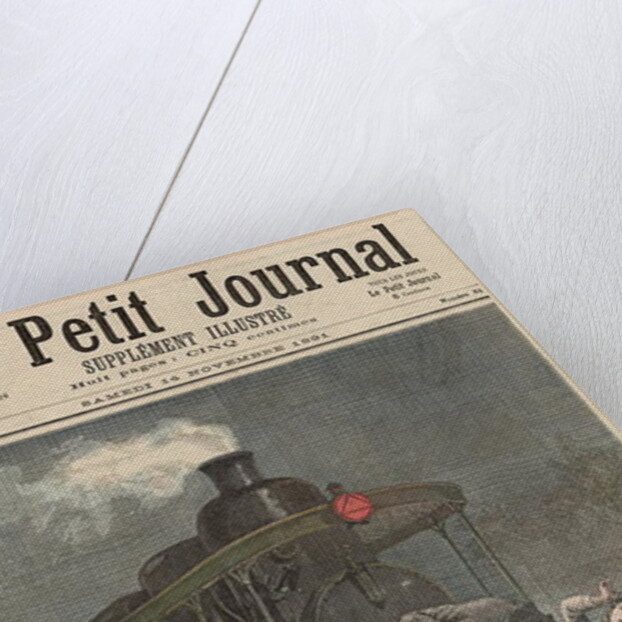 An Accident at Marly-le-Roi: Victim of his Dedication by Fortune Louis & Meyer Henri Meaulle