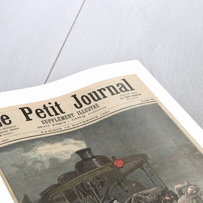 An Accident at Marly-le-Roi: Victim of his Dedication by Fortune Louis & Meyer Henri Meaulle